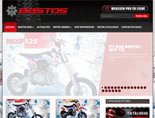 Tablet Screenshot of bastos-bike.com